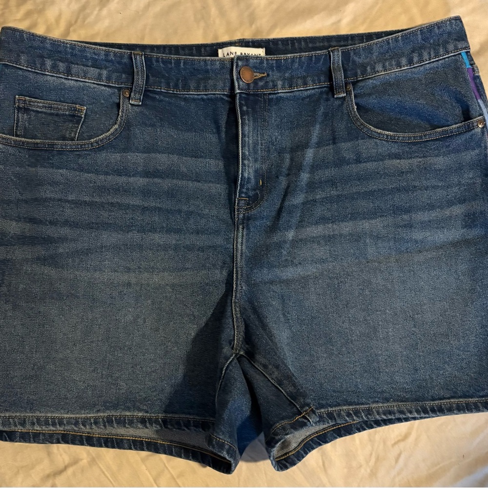 Lane Bryant Blue Jean Shorts